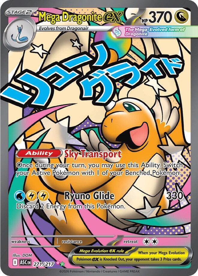 Mega Dragonite ex 271/217 (ME: Ascended Heroes)  - Holofoil | Good Games Cannington