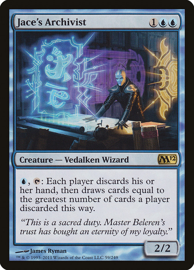 Jace's Archivist 59 (Magic 2012 (M12))  | Good Games Cannington