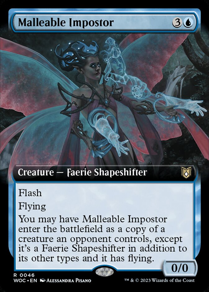 Malleable Impostor 46 (Commander: Wilds of Eldraine)  | Good Games Cannington