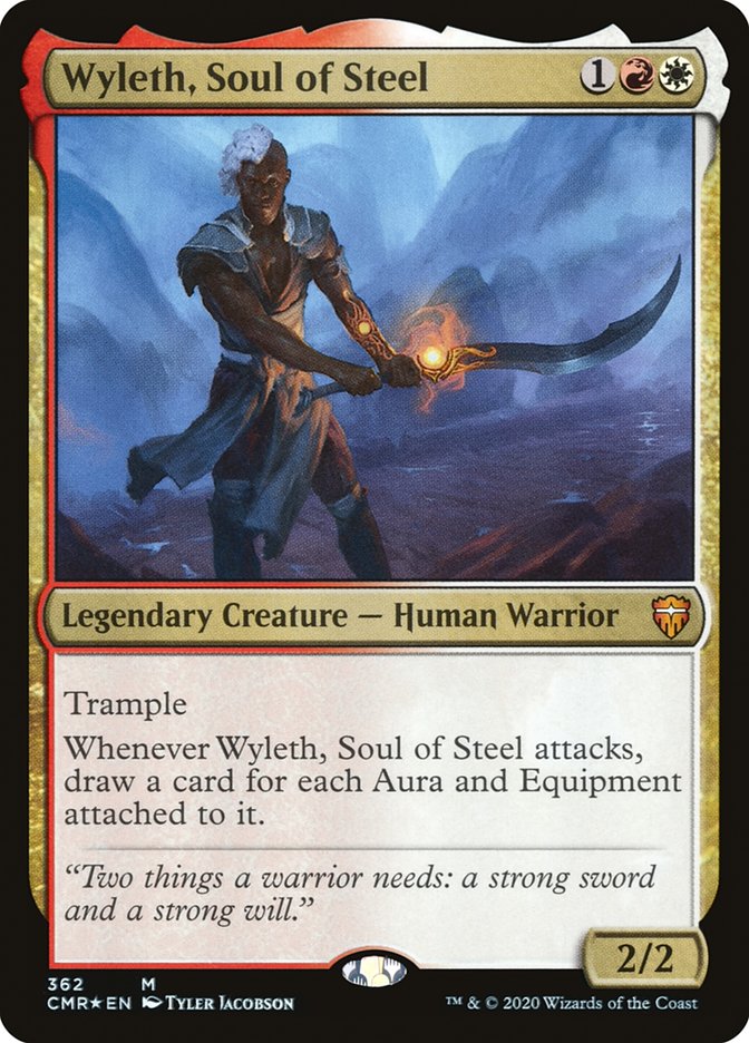 Wyleth, Soul of Steel 362 (Commander Legends)  - Foil | Good Games Cannington