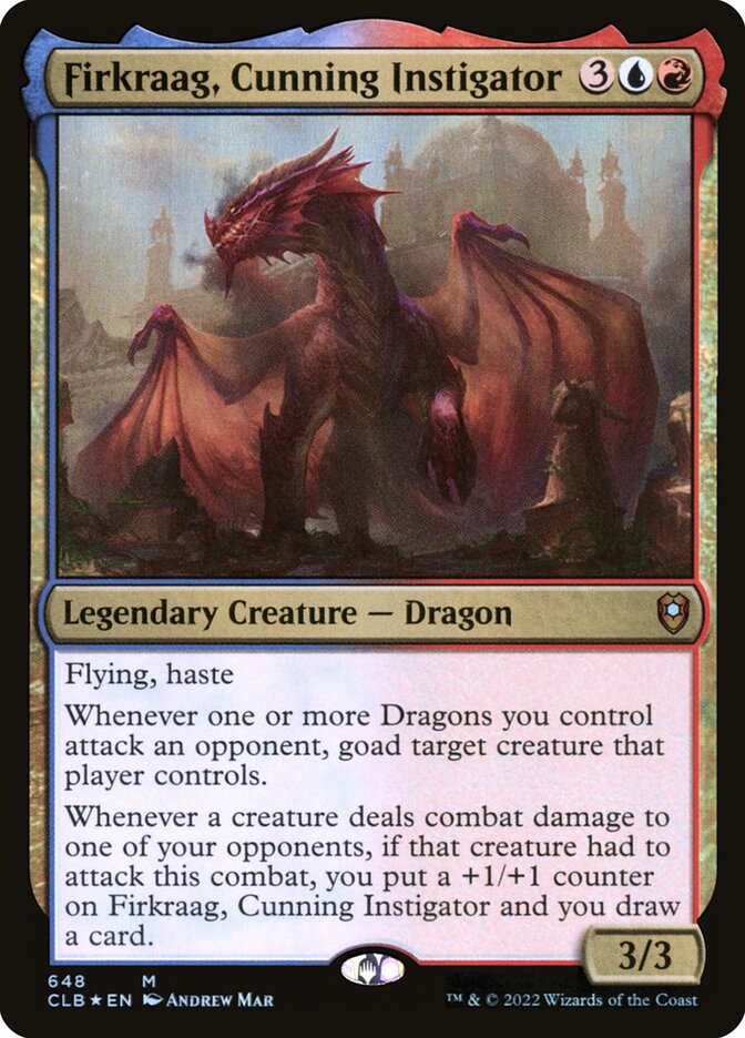 Firkraag Cunning Instigator 648 (Commander Legends: Battle for Baldur's Gate)  - Foil | Good Games Cannington