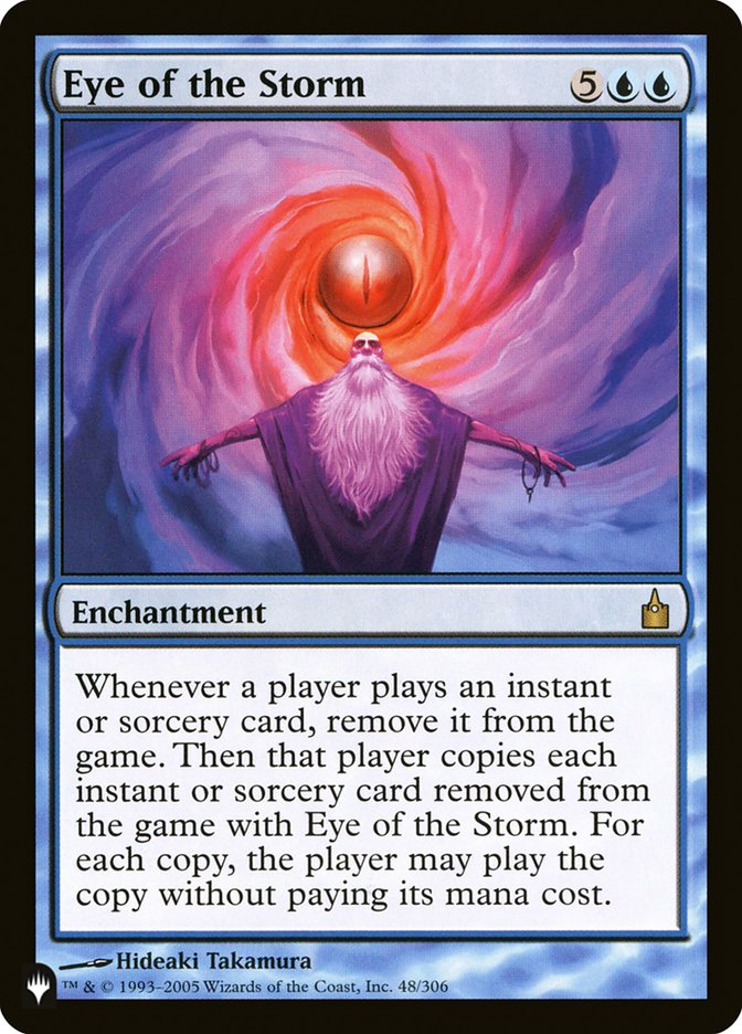 Eye of the Storm 48/306 (The List Reprints)  | Good Games Cannington