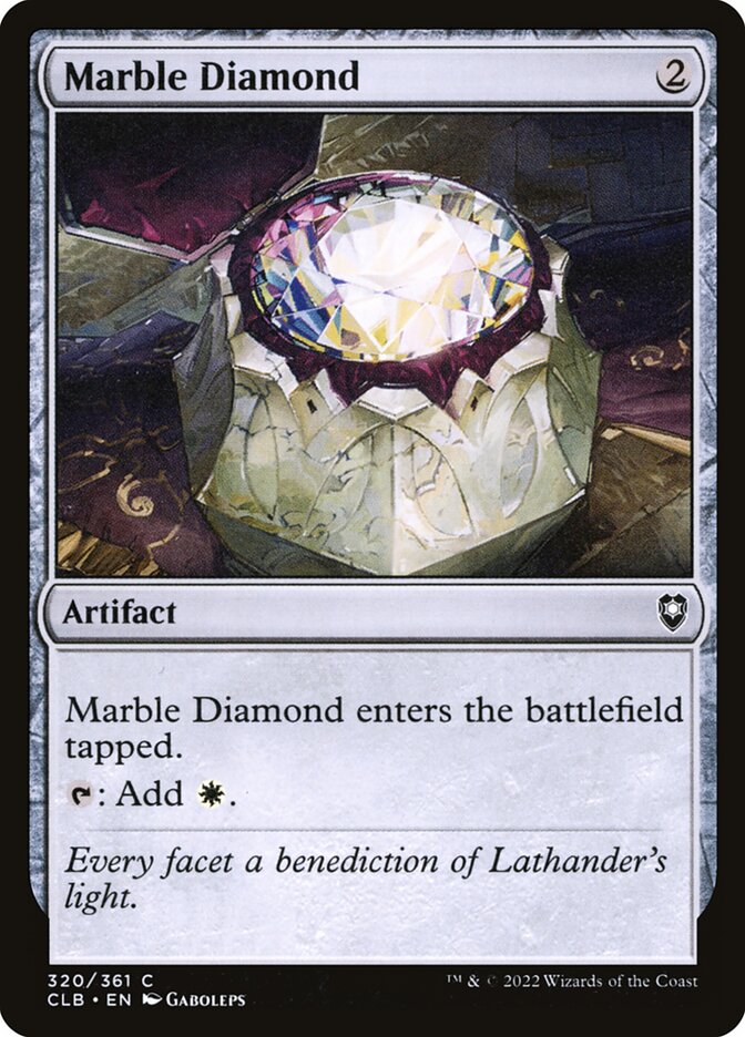 Marble Diamond 320 (Commander Legends: Battle for Baldur's Gate)  | Good Games Cannington