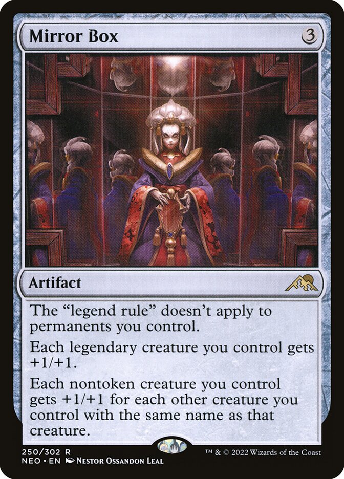 Mirror Box 250/302 (Kamigawa: Neon Dynasty)  - Foil | Good Games Cannington
