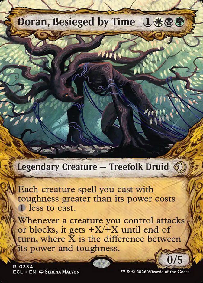 Doran, Besieged by Time 334 (Lorwyn Eclipsed)  - Foil | Good Games Cannington