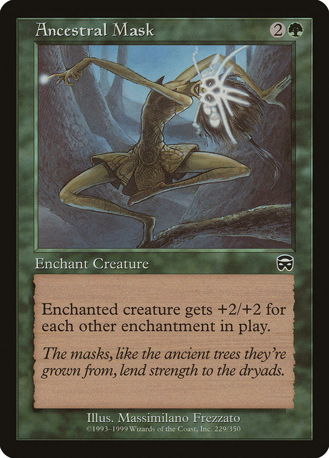 Ancestral Mask 229 (Mercadian Masques)  - Foil | Good Games Cannington