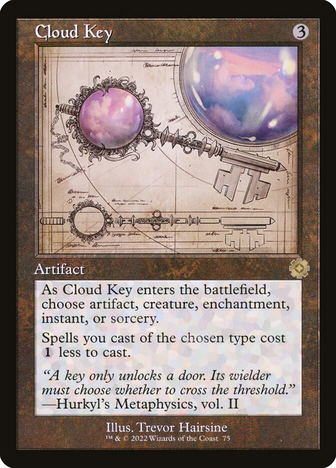 Cloud Key Schematic 75 (The Brothers' War: Retro Frame Artifacts)  | Good Games Cannington