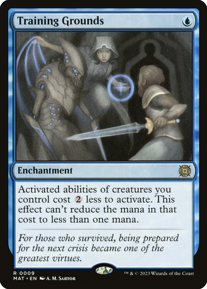 Training Grounds 9 (March of the Machine: The Aftermath)  - Foil | Good Games Cannington
