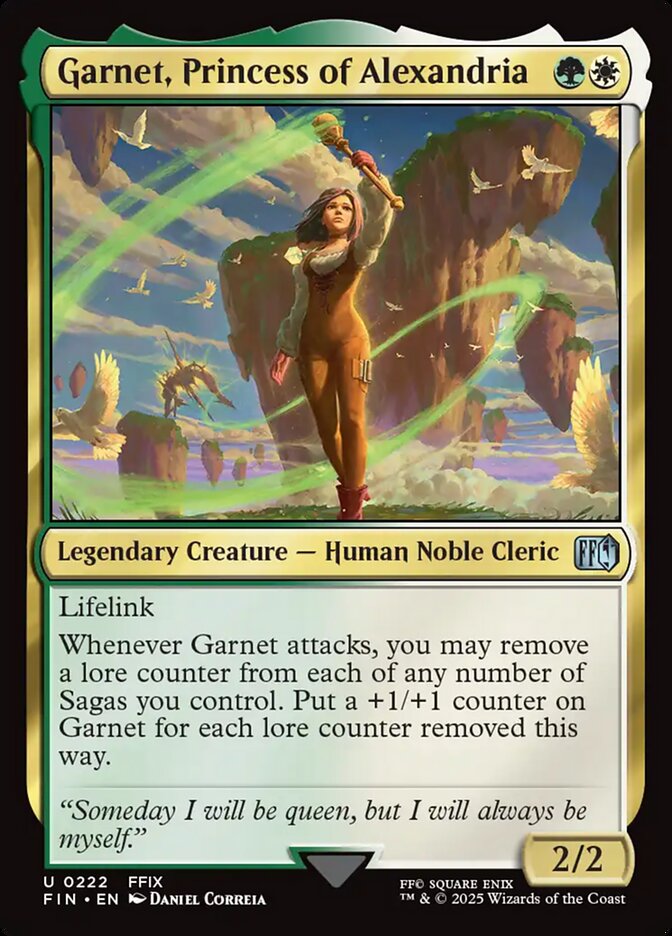 Garnet, Princess of Alexandria 222 (FINAL FANTASY)  - Foil | Good Games Cannington
