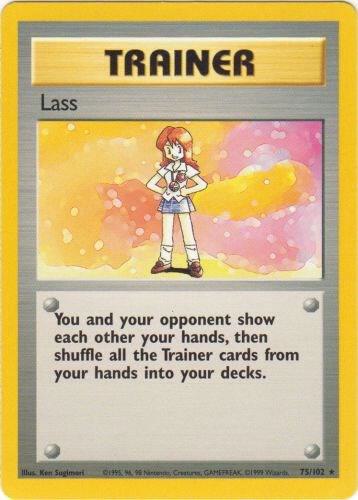 Lass 075/102 (Base Set)  | Good Games Cannington