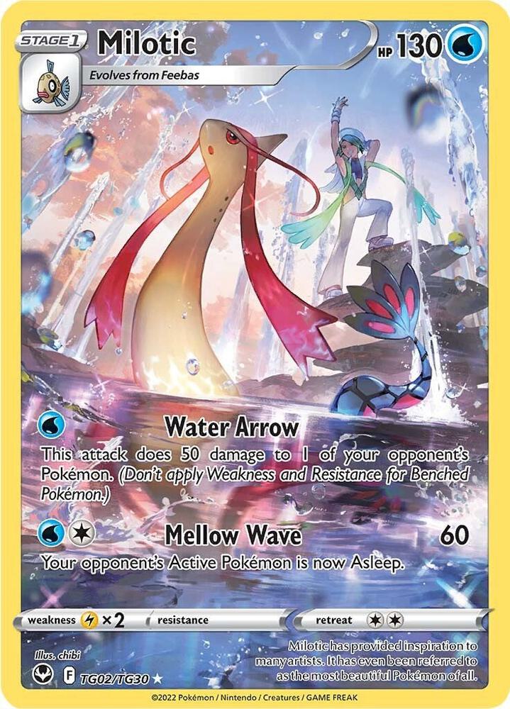 Milotic TG02/TG30 (SWSH12: Silver Tempest Trainer Gallery)  - Holofoil | Good Games Cannington