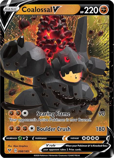 Coalossal V (SWSH04: Vivid Voltage)  - Holofoil | Good Games Cannington