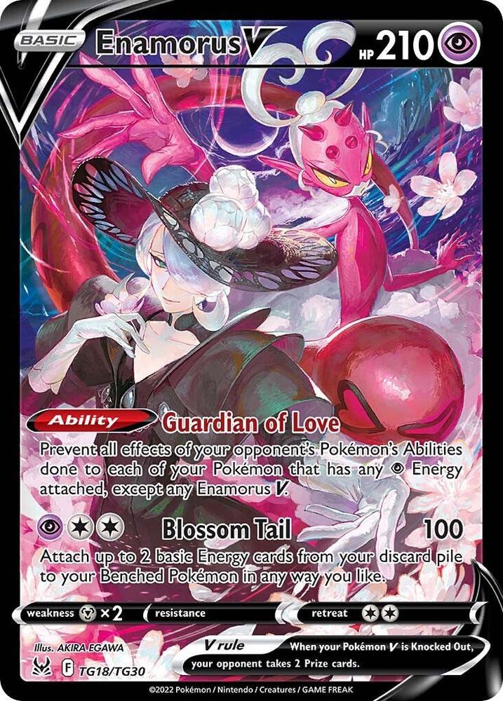 Enamorus V TG18/TG30 (SWSH11: Lost Origin Trainer Gallery)  - Holofoil | Good Games Cannington