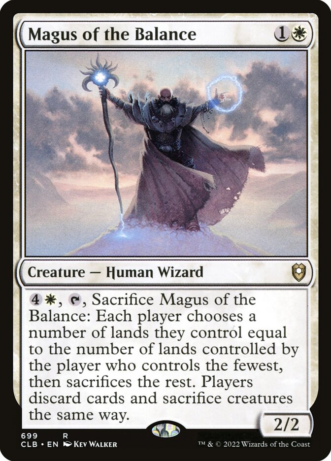 Magus of the Balance 699 (Commander Legends: Battle for Baldur's Gate)  | Good Games Cannington