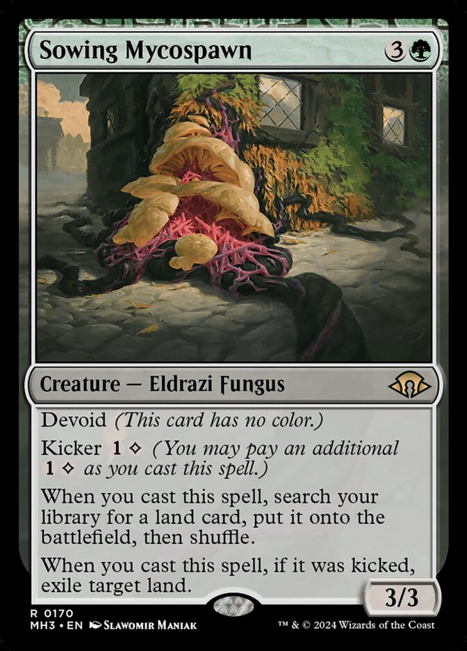 Sowing Mycospawn 170 (Modern Horizons 3)  | Good Games Cannington