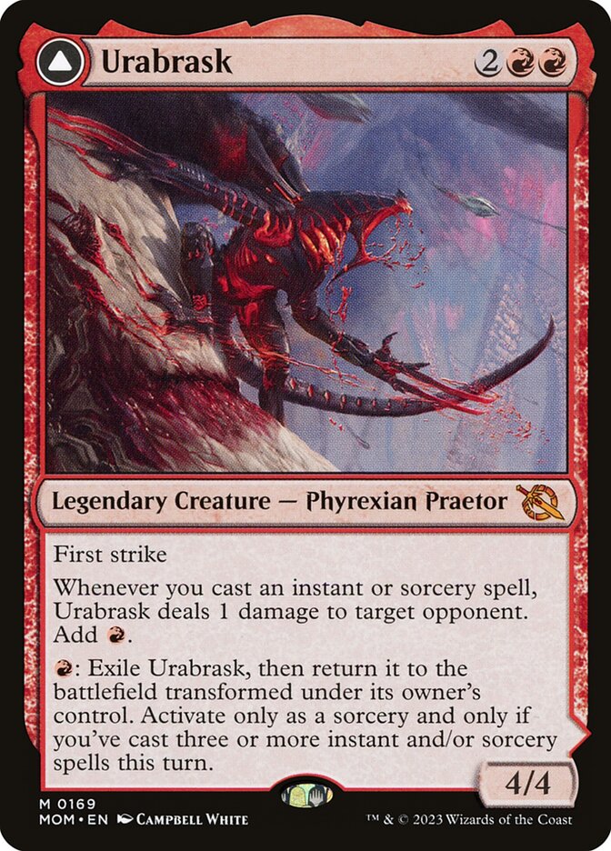 Urabrask // The Great Work 169 (March of the Machine)  - Foil | Good Games Cannington