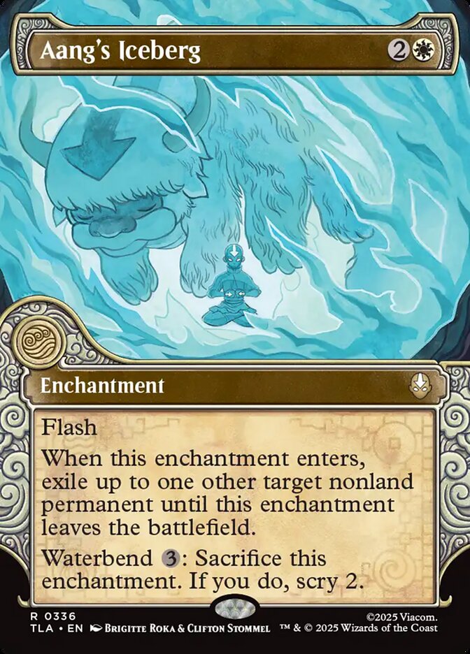 Aang's Iceberg  336/286 (Avatar: The Last Airbender)  - Showcase Foil | Good Games Cannington
