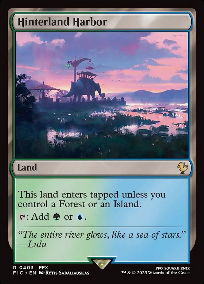 Hinterland Harbor 403 (Commander: FINAL FANTASY)  | Good Games Cannington
