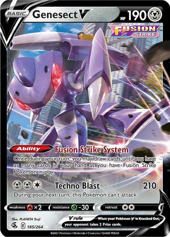 Genesect V (SWSH08: Fusion Strike)  - Holofoil | Good Games Cannington