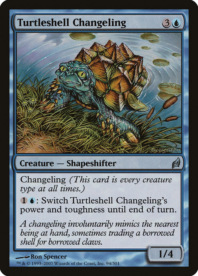 Turtleshell Changeling 94/301 (Lorwyn)  | Good Games Cannington