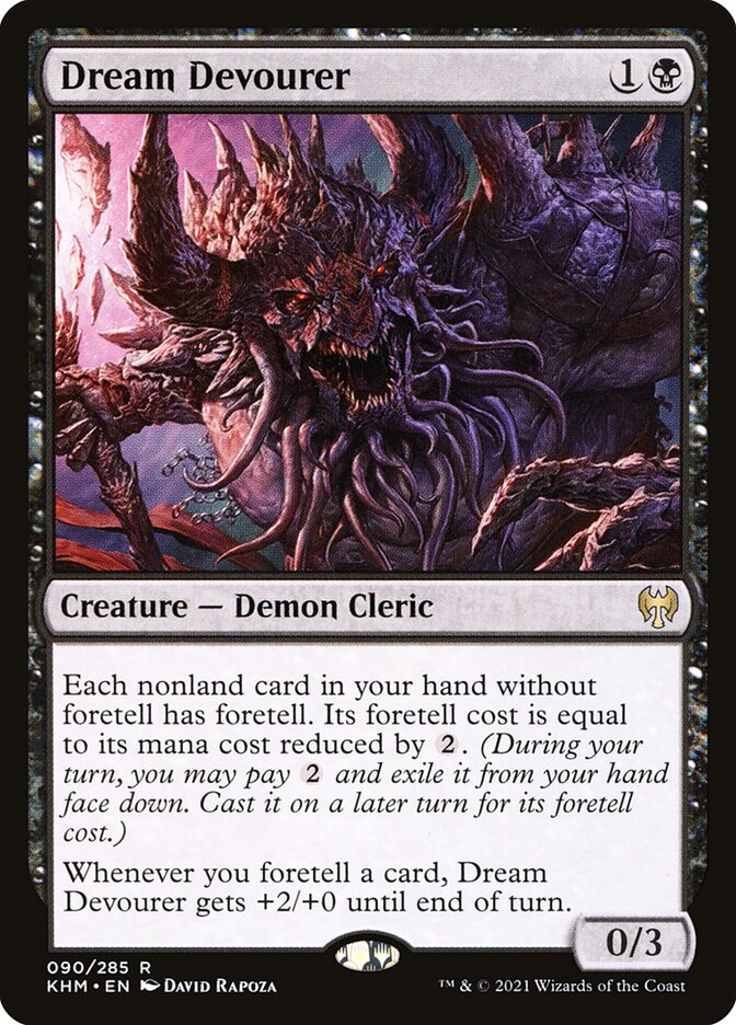 Dream Devourer 90/285 (Kaldheim)  - Foil | Good Games Cannington
