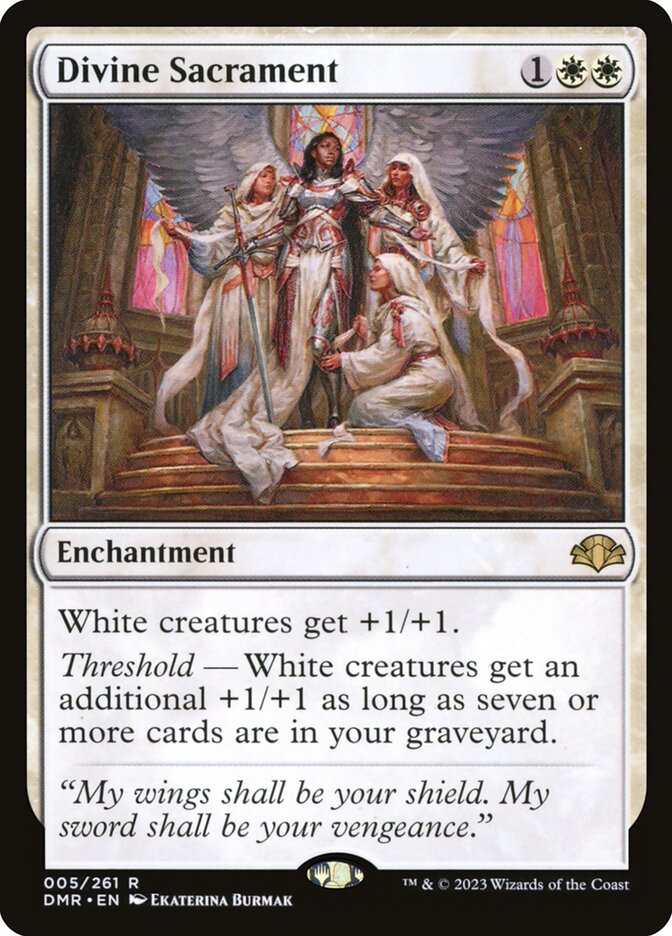 Divine Sacrament 5 (Dominaria Remastered)  | Good Games Cannington