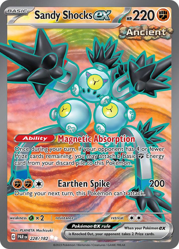 Sandy Shocks ex 228/182 (SV04: Paradox Rift)  - Holofoil | Good Games Cannington