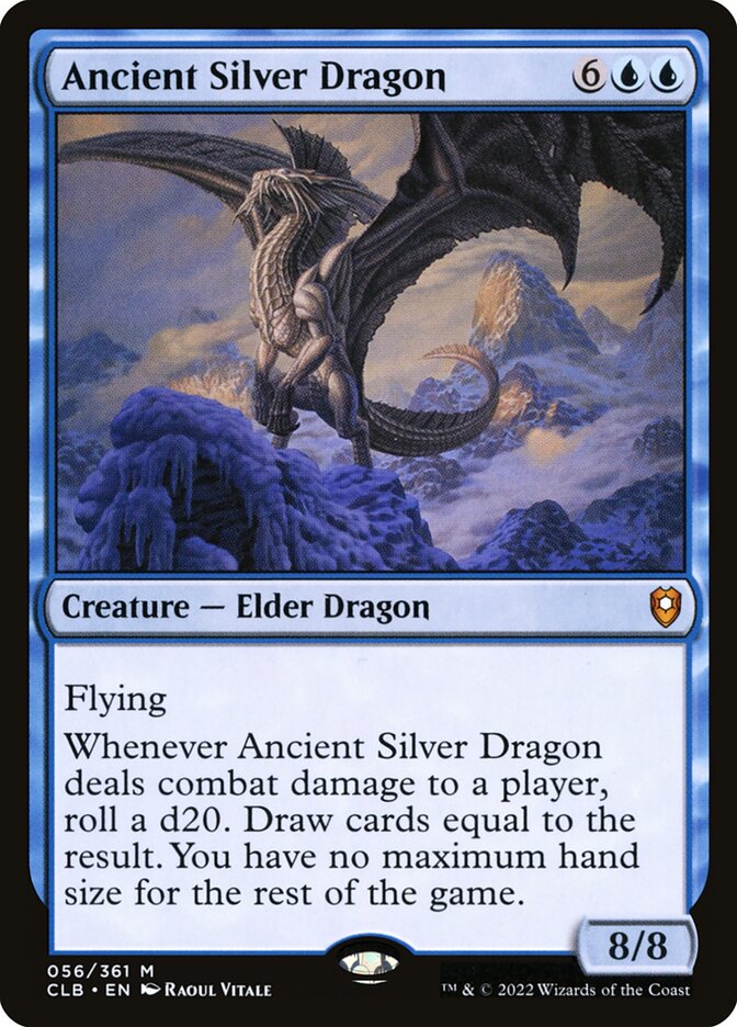 Ancient Silver Dragon 56 (Commander Legends: Battle for Baldur's Gate)  | Good Games Cannington