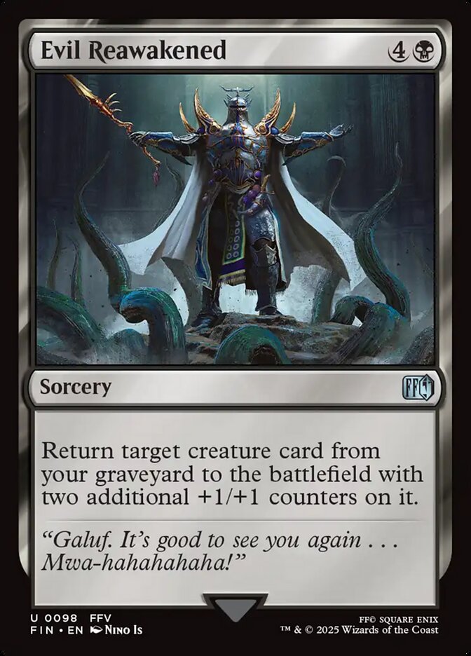 Evil Reawakened 98/309 (FINAL FANTASY)  - Foil | Good Games Cannington