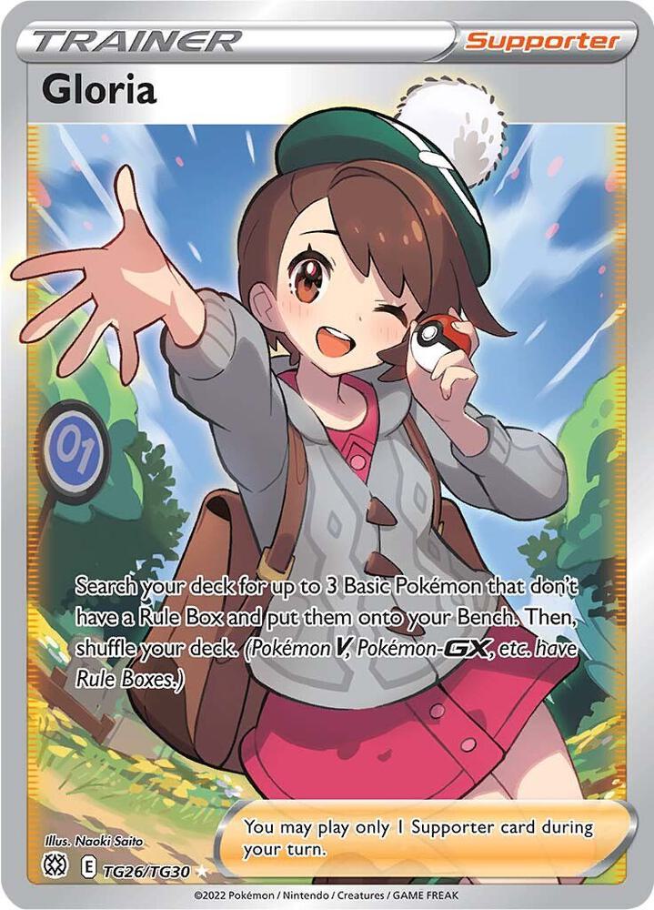 Gloria TG26/TG30 (SWSH09: Brilliant Stars Trainer Gallery)  - Holofoil | Good Games Cannington