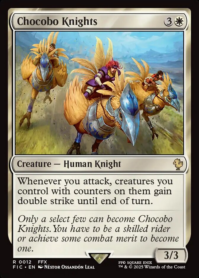 Chocobo Knights 12 (Commander: FINAL FANTASY)  | Good Games Cannington