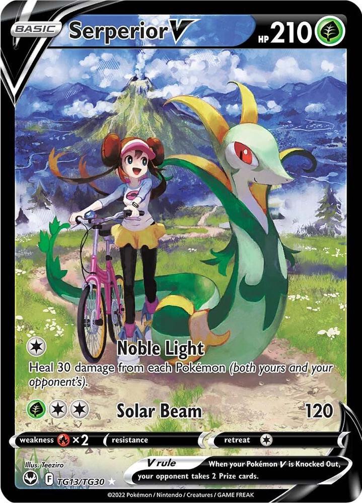 Serperior V TG13/TG30 (SWSH12: Silver Tempest Trainer Gallery)  - Holofoil | Good Games Cannington