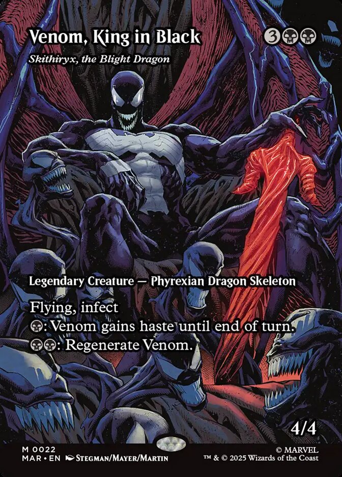 Venom, King in Black - Skithiryx, the Blight Dragon 22 (Marvel Universe Eternal-Legal)  - Borderless | Good Games Cannington