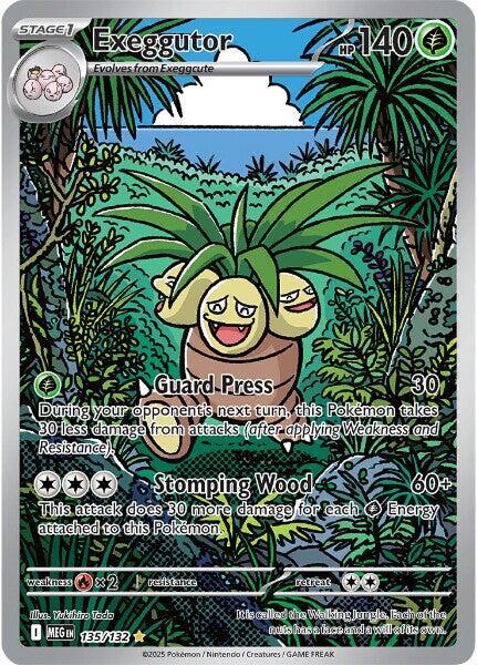 Exeggutor 135 132 (ME01: Mega Evolution)  - Holofoil | Good Games Cannington