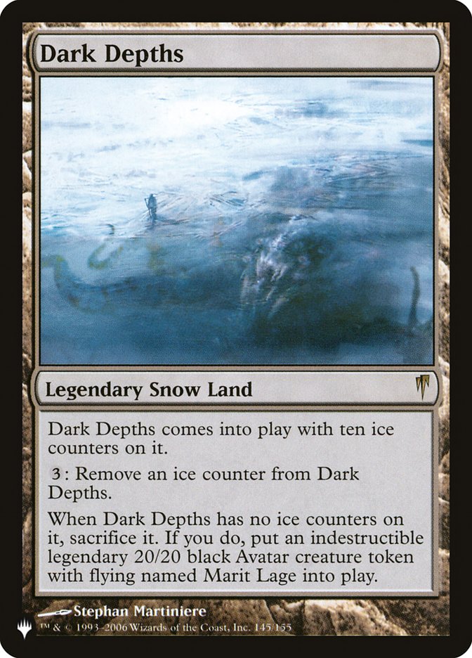 Dark Depths 145/155 (The List Reprints)  | Good Games Cannington