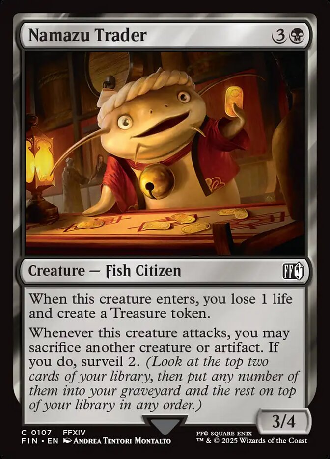 Namazu Trader 107 (FINAL FANTASY)  - Foil | Good Games Cannington