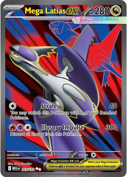 Mega Latias ex 163 132 (ME01: Mega Evolution)  - Holofoil | Good Games Cannington