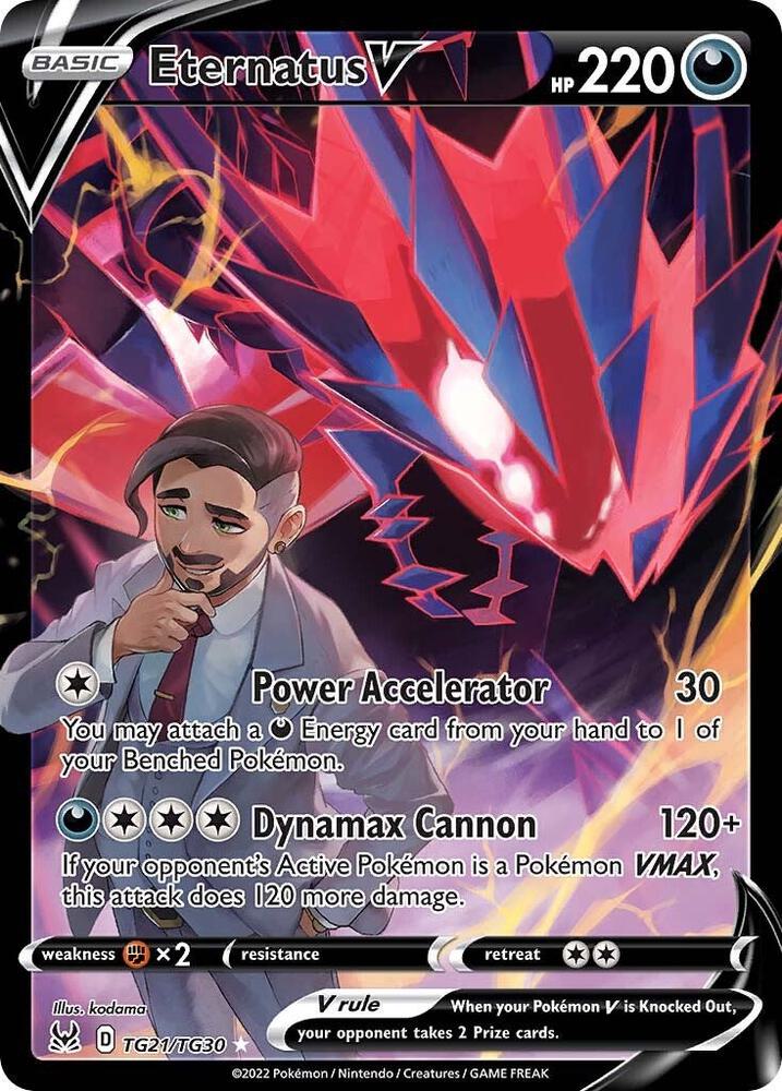 Eternatus V TG21/TG30 (SWSH11: Lost Origin Trainer Gallery)  - Holofoil | Good Games Cannington