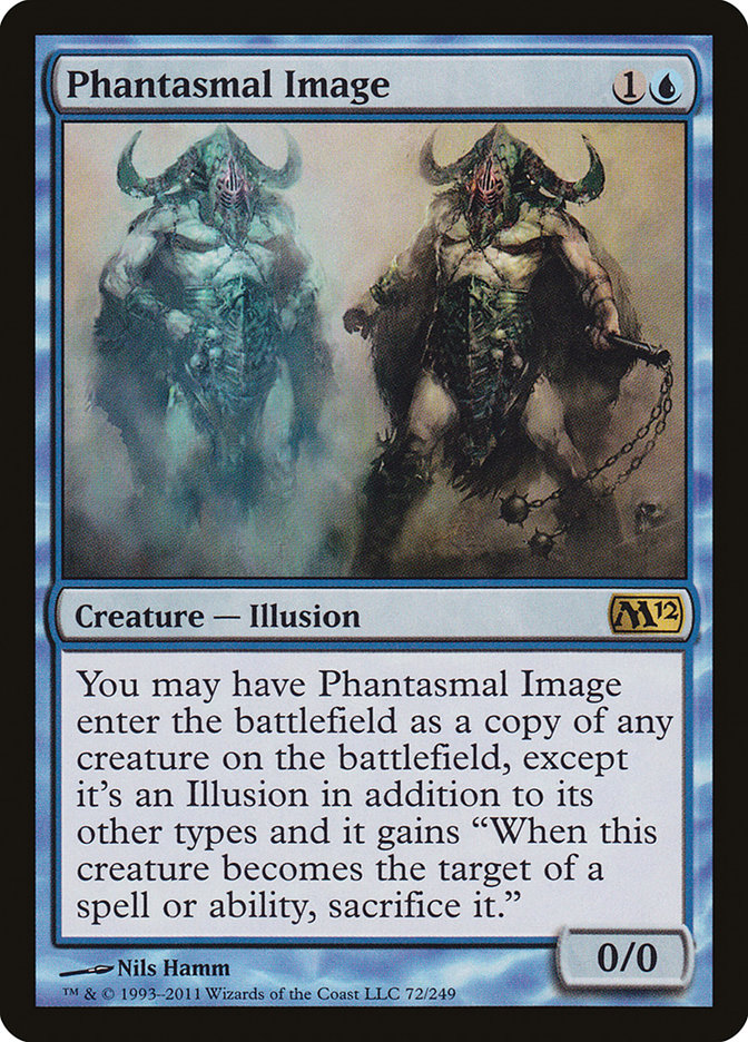 Phantasmal Image 72/249 (Magic 2012 (M12))  - Foil | Good Games Cannington