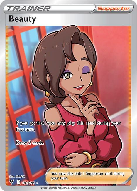 Beauty Full Art 181/185 (SWSH04: Vivid Voltage)  - Holofoil | Good Games Cannington
