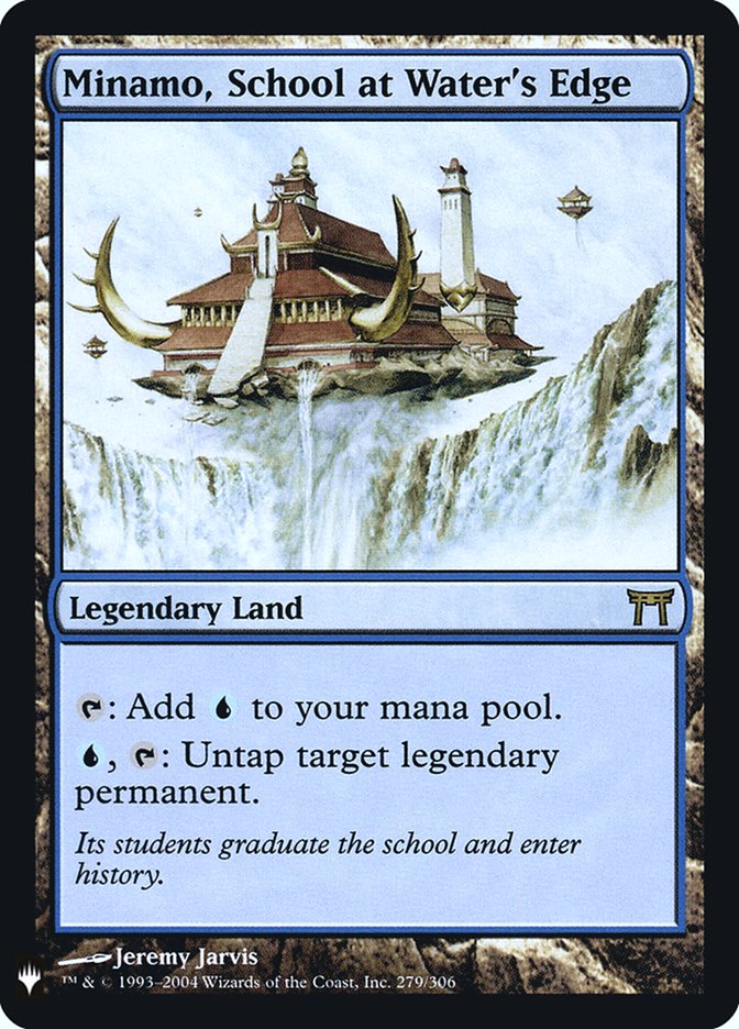 Minamo, School at Water's Edge 279 (The List Reprints)  - Foil | Good Games Cannington