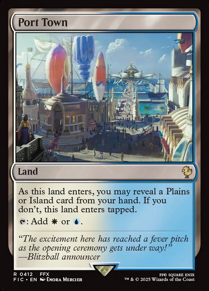 Port Town 412 (Commander: FINAL FANTASY)  | Good Games Cannington