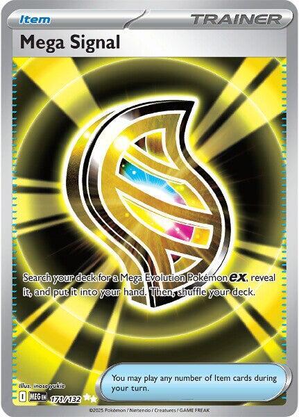 Mega Signal 171/132 (ME01: Mega Evolution)  - Holofoil | Good Games Cannington