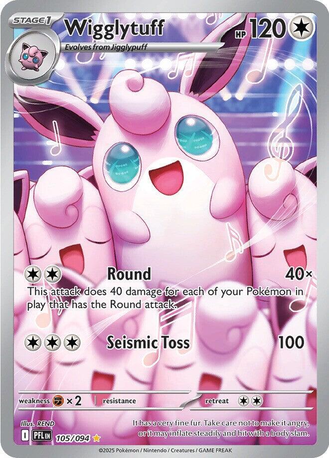 Wigglytuff 105 094 105/094 (ME02: Phantasmal Flames)  - Holofoil | Good Games Cannington