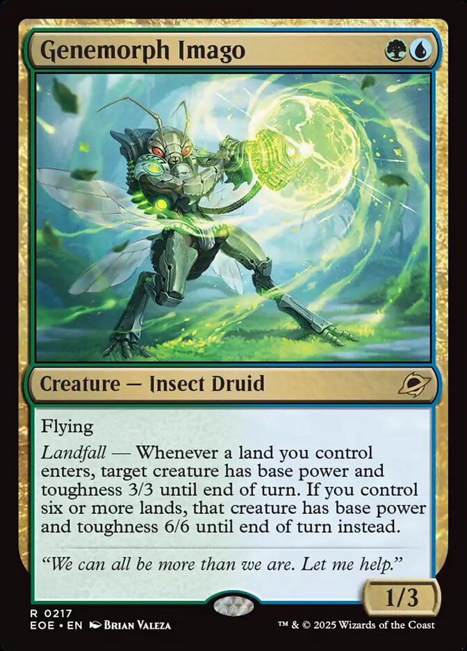 Genemorph Imago 217 (Edge of Eternities)  - Foil | Good Games Cannington
