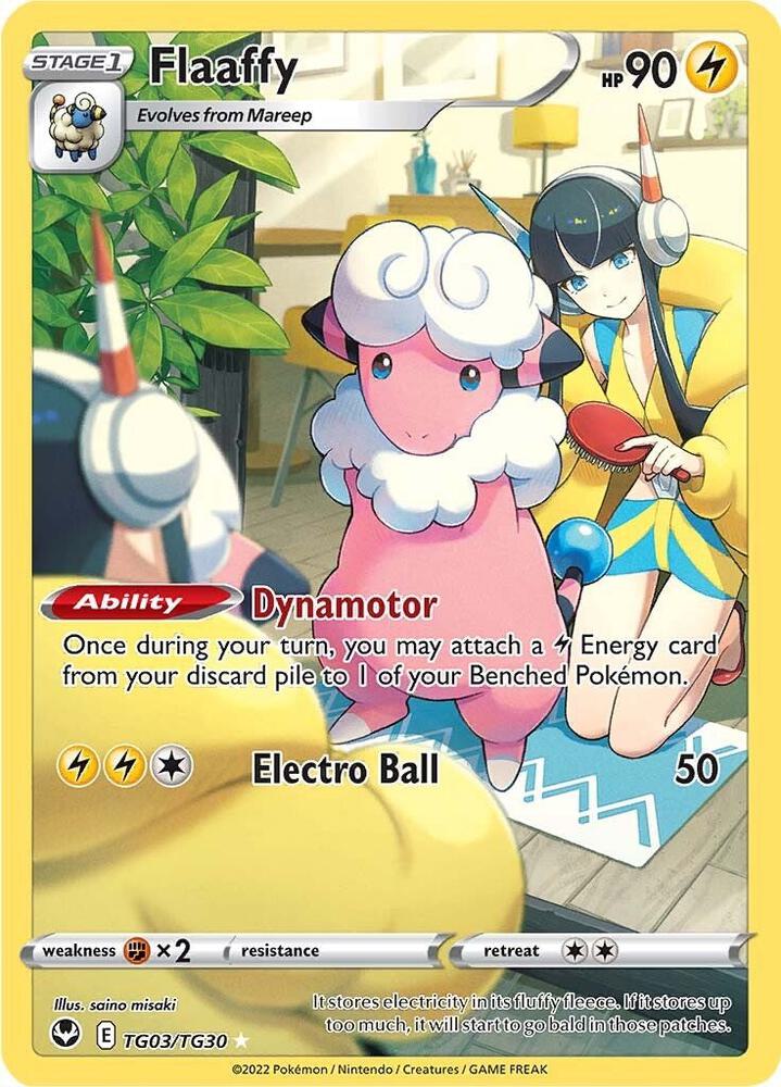 Flaaffy TG03/TG30 (SWSH12: Silver Tempest Trainer Gallery)  - Holofoil | Good Games Cannington