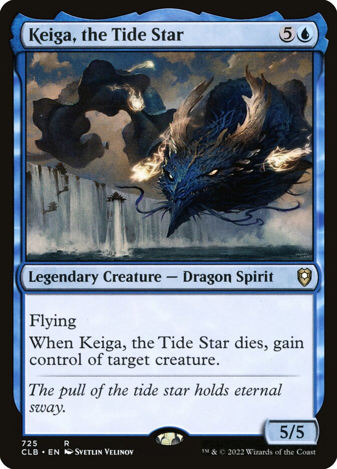 Keiga, the Tide Star 725 (Commander Legends: Battle for Baldur's Gate)  | Good Games Cannington