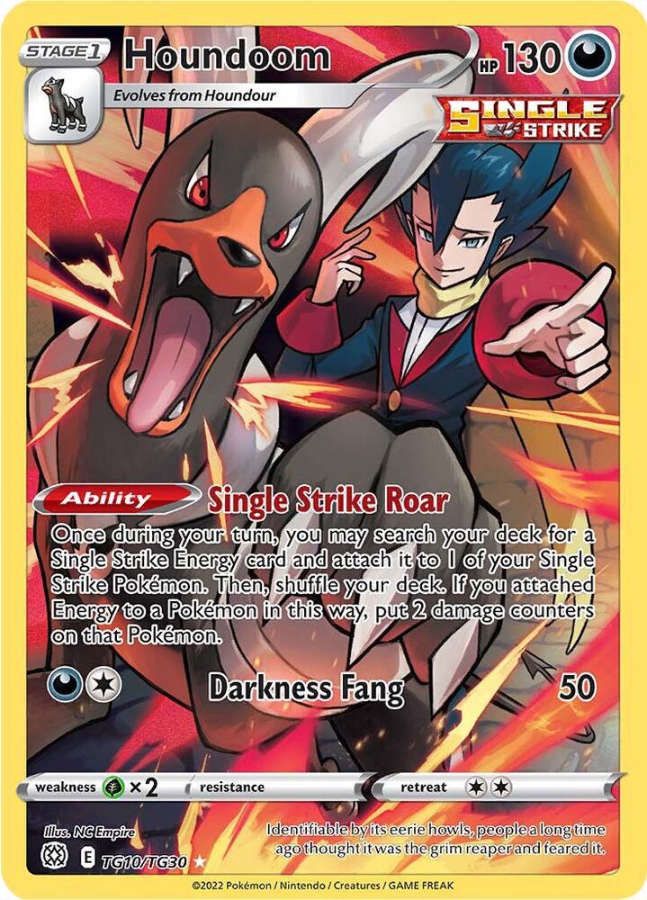 Houndoom TG10/TG30 (SWSH09: Brilliant Stars Trainer Gallery)  - Holofoil | Good Games Cannington