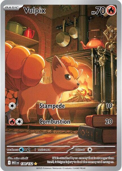 Vulpix 138/132 (ME01: Mega Evolution)  - Holofoil | Good Games Cannington
