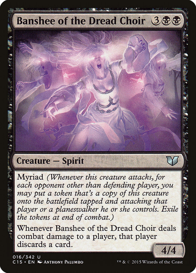 Banshee of the Dread Choir 16/342 (Commander 2015)  | Good Games Cannington